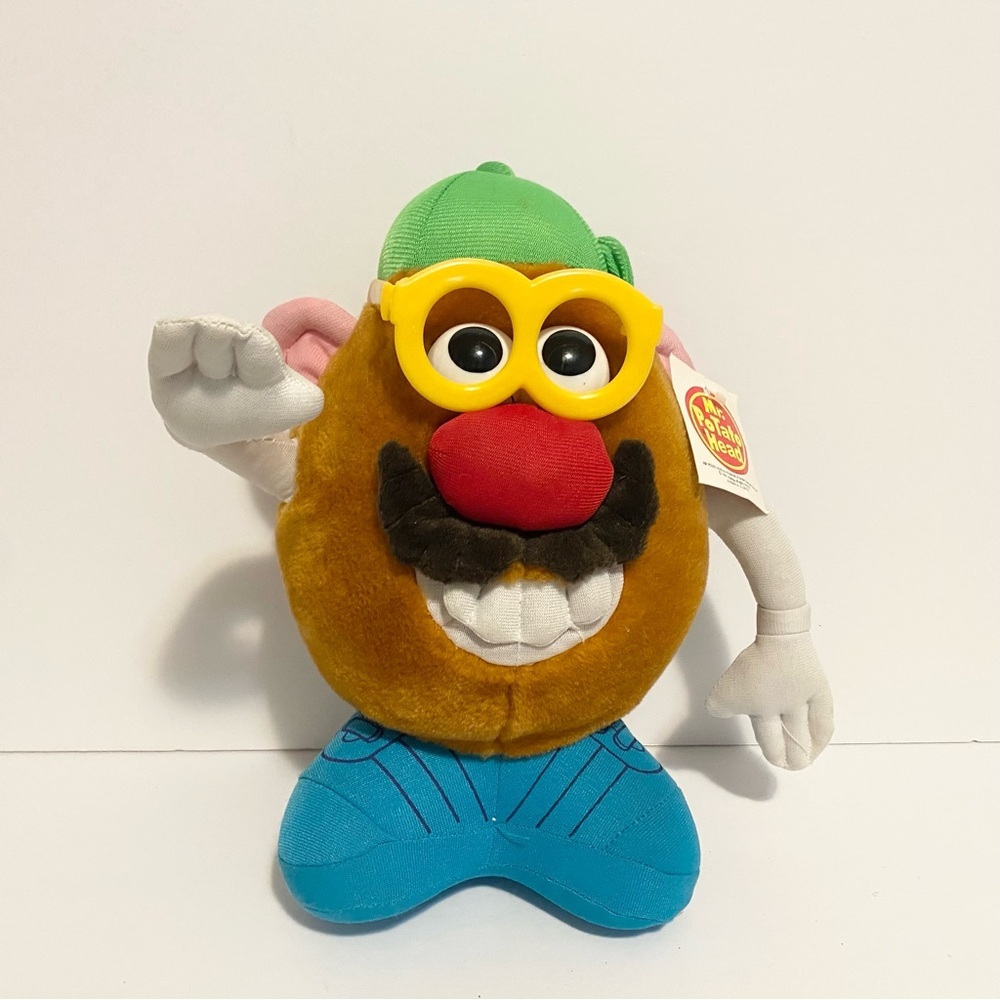 Vintage Mr. Potato Head Plush Stuffed Animal Toy 1999 90s Y2K New NWT Gift 10”